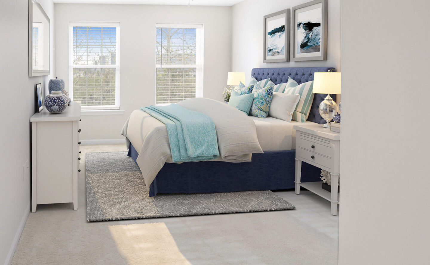 Backyard or patio area of Reybold single-family home