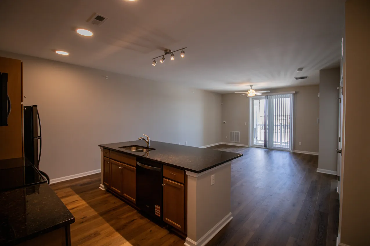 Kitchen & Living Room