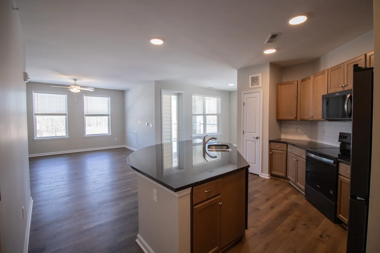 Kitchen & Living Room