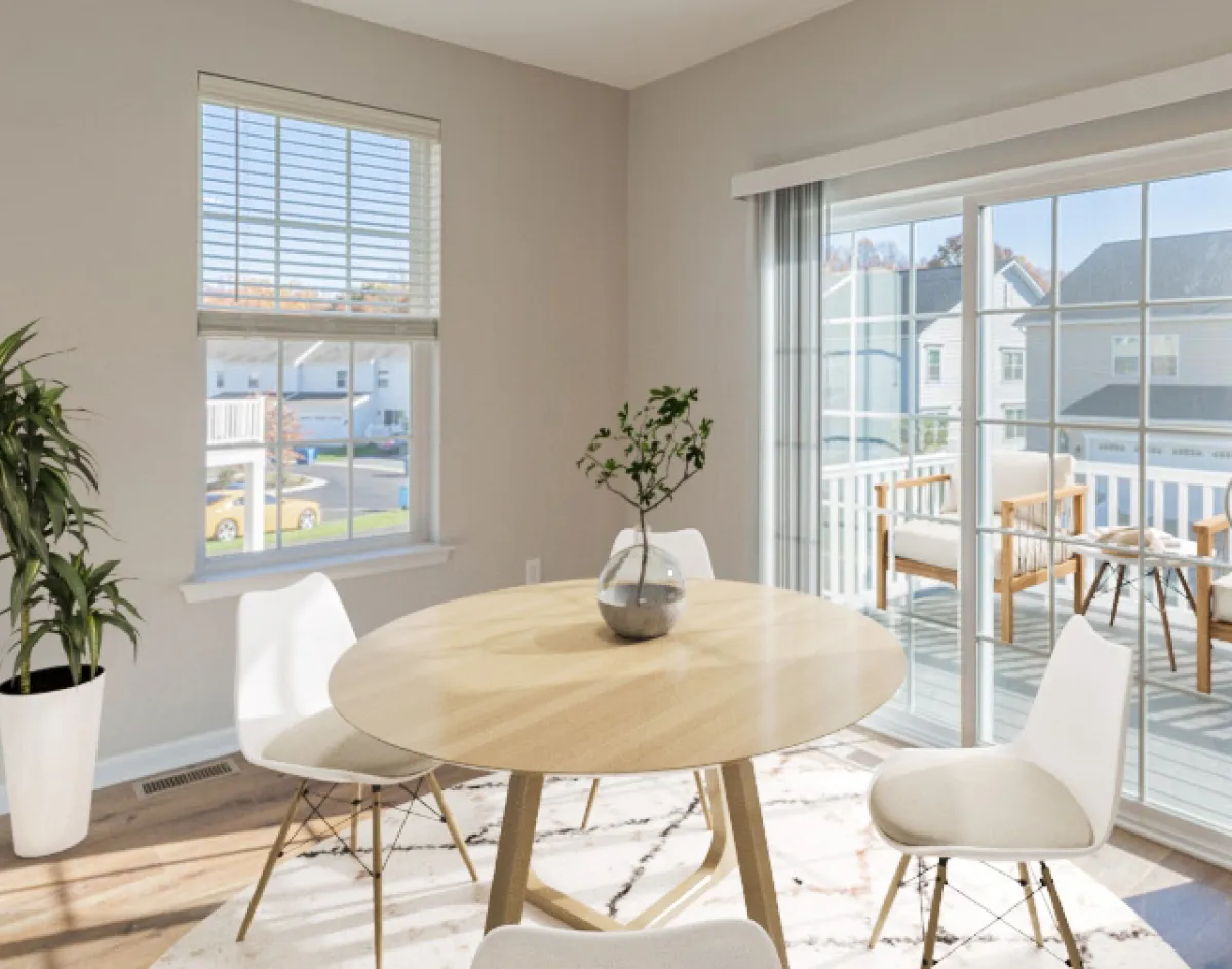gallery-11@2x Living spaces in every Meridian Crossing apartment feature lots of natural light streaming from many large windows