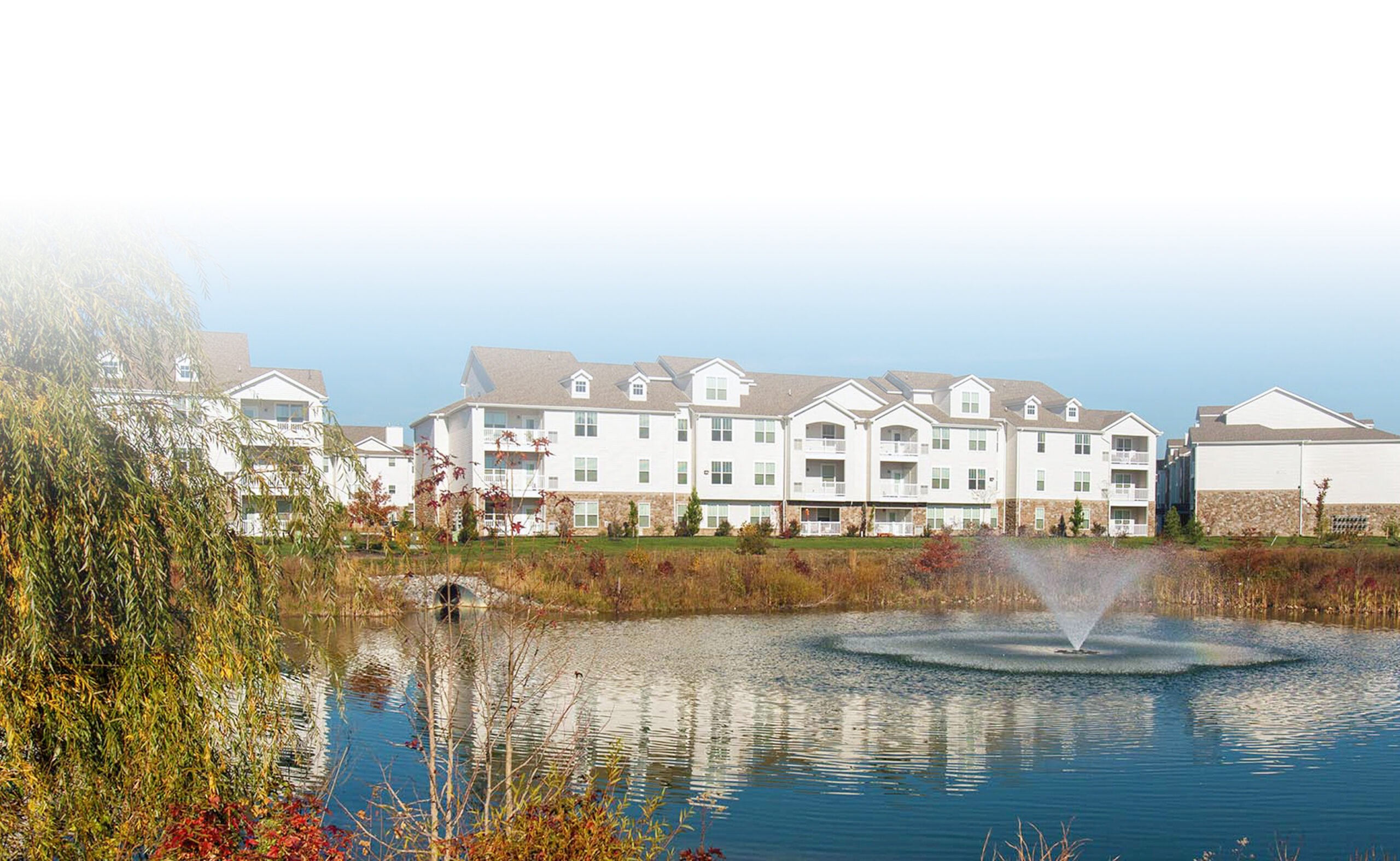 Meridian Crossing water feature