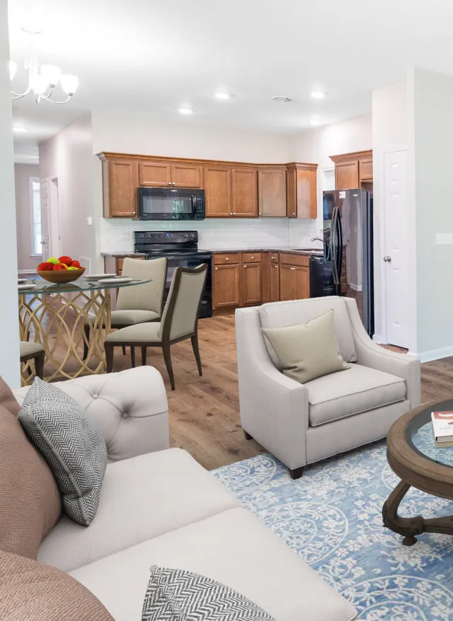 Beautiful open floorplans offer light and tranquility in every Ascot Landing home