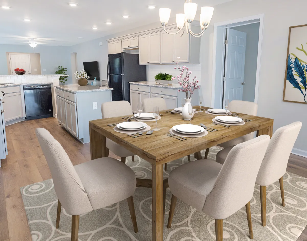 Ascot Landing in Delaware offers kitchens with plenty of counter space
