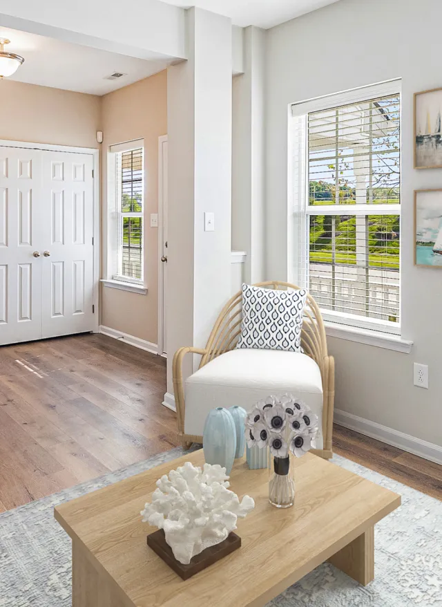 Hardwood floors and thoughtful design choices at Dodson Court