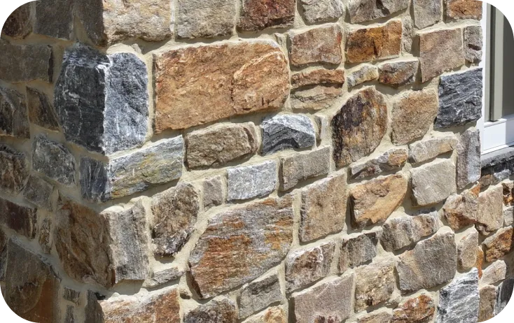 Real quarried stone