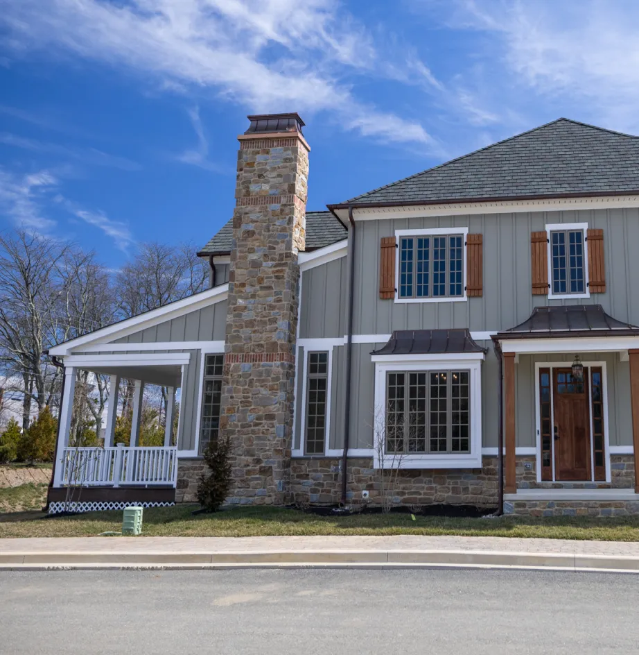 A stately exterior of a home in Wilmington, Delaware A stately exterior of a home in Wilmington, Delaware